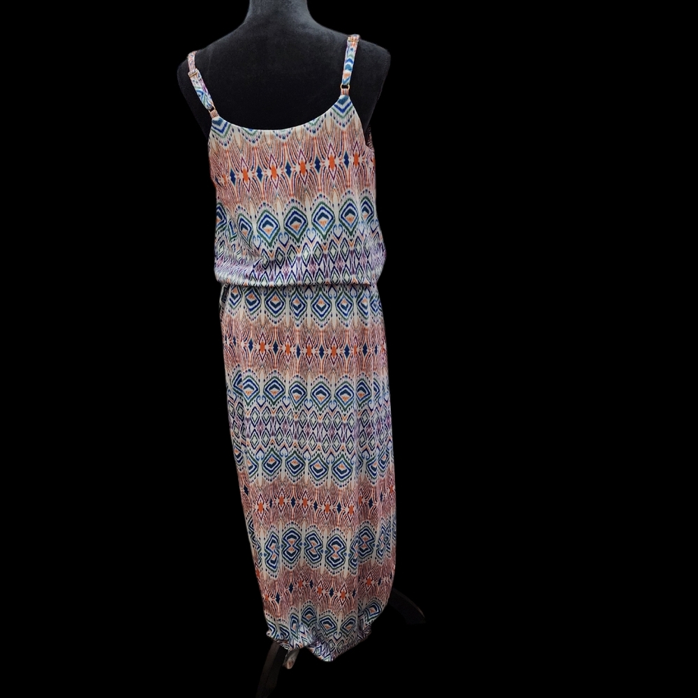 Cabi Multicolor Sleeveless Maxi Dress